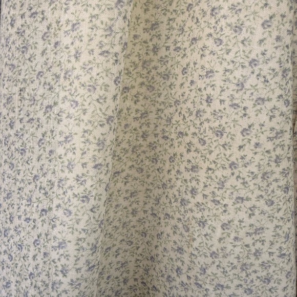 Gunne Sax Jessica 14 Vintage Floral lace Dress 1970s - Picture 12 of 13